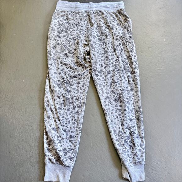 Athleta Balance Jogger Gray Cheetah Print Sweatpants Small - Picture 7 of 11